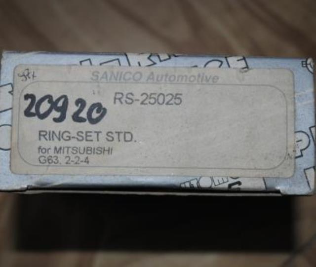 33866 TPR кільця поршневі комплект на мотор, std.