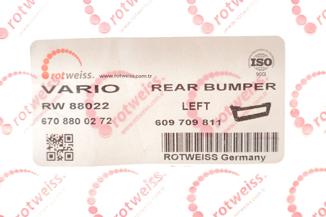 Кут бампера заднього лівий Rotweiss RW88022 ціна, від 26.22 USD