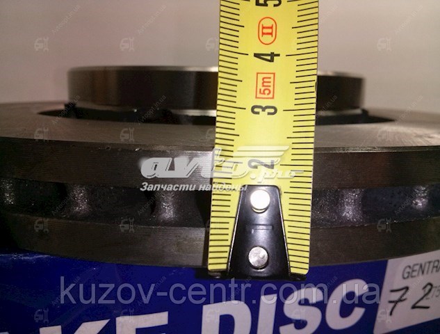 Диск переднього гальма VALEO R3016 ціна, від 29.45 USD