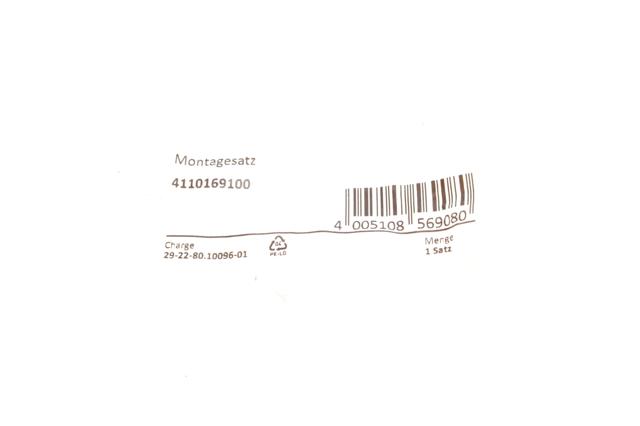Комплект зчеплення (3 частини) LUK 411016910 ціна, від 4.09 USD