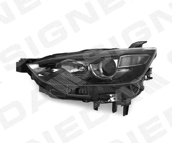 Основна фара в зборі ліва Signeda ZMZ1173DEL ціна, від 123.44 USD