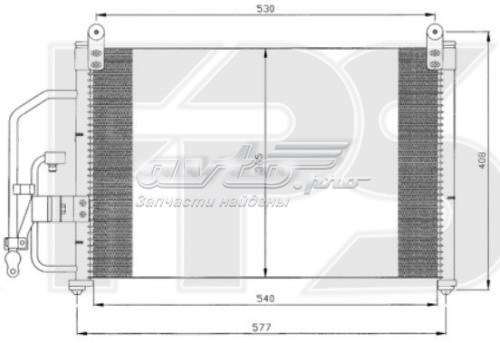 Конденсатор кондиціонера FPS FP22K308 ціна, від 66.38 USD