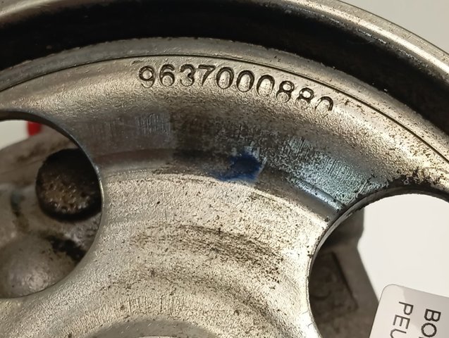 9637000880 Peugeot/Citroen Шків лопатевого насоса гідропідсилювача керма