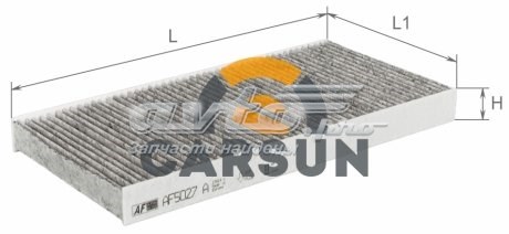 Фільтр повітряний обігрівача Alpha Filter AF5027A ціна, від 5.21 USD