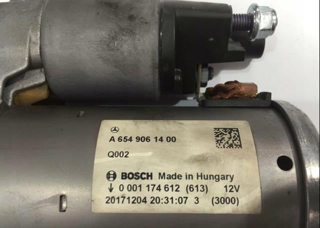 0001174612 Bosch Стартер двигуна