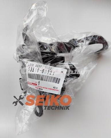 5351060321 Toyota Запор капота (замок і привід замка капота)