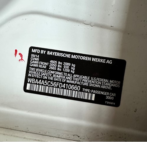 Двигун у зборі BMW 11002420308