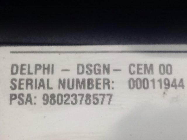  9802378577 Peugeot/Citroen