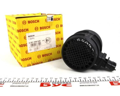 281006048 Bosch датчик потоку (витрати повітря, витратомір MAF - (Mass Airflow))