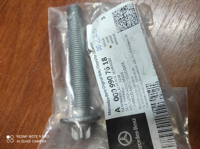 A0009907618 Mercedes 