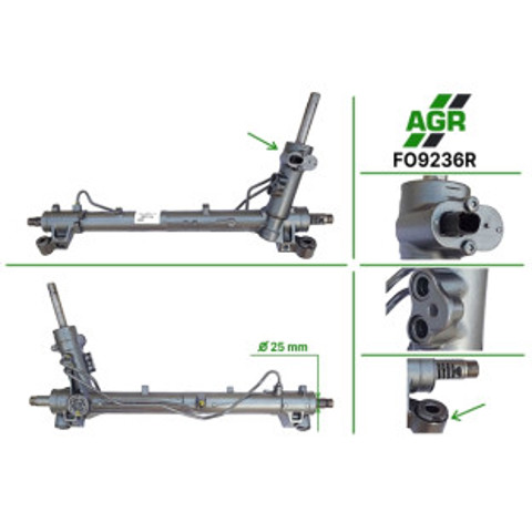 FO9236R AGR Рейковий рульовий механізм