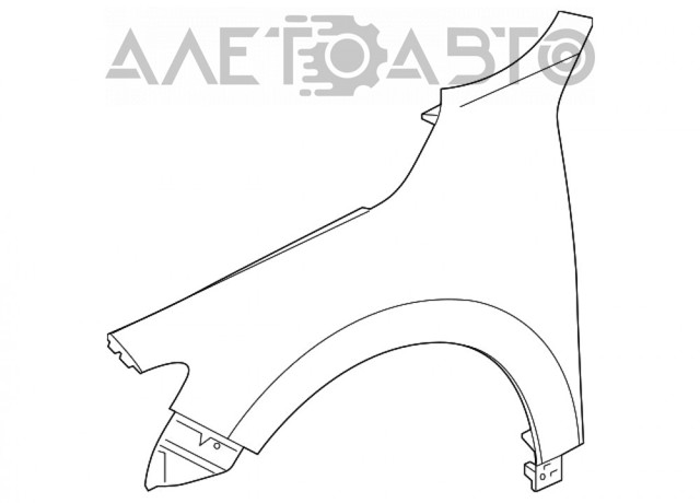 Крила 60211TXMA91ZZ Honda