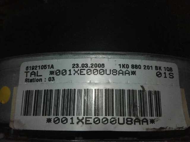 1K0880201BK VAG Подушка безпеки, водійська, AIRBAG