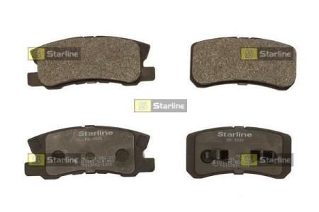Задні дискові колодки Starline BDS220