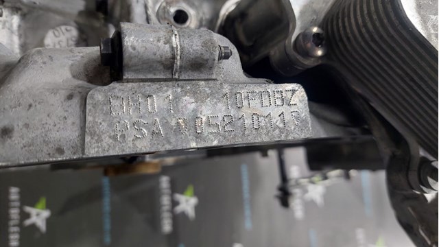 DV4C Peugeot/Citroen Мотор в зборі