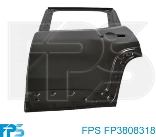 Двері задні в зборі FPS FP3808318