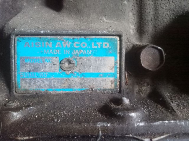 350006A110 Toyota Автоматична коробка передач