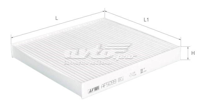 Фільтр повітряний обігрівача Alpha Filter AF5099 ціна, від 3.24 USD