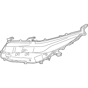 Фари TYC FP7078R1T ціна, від 1209.40 USD