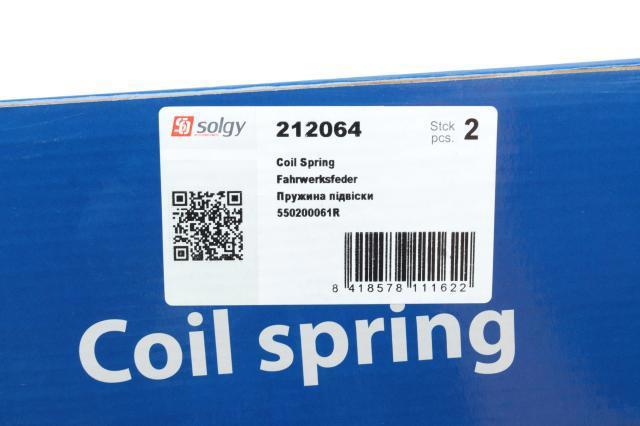 Задні пружини 212064 Solgy