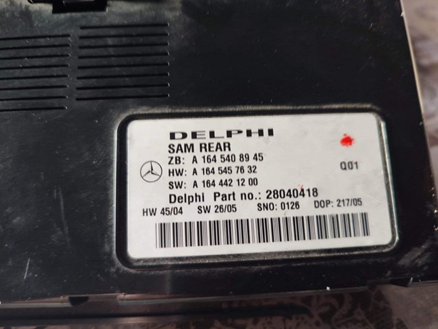 Mercedes A1645408945 ціна, від 1008.38 USD