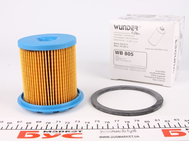 Фільтр тонкого очищення палива Wunder WB805 ціна, від 4.00 USD
