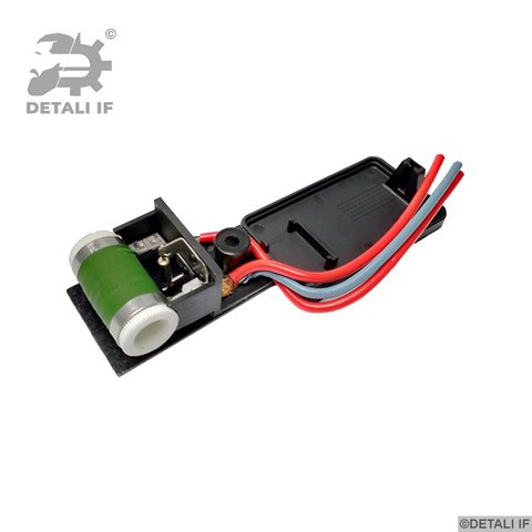 Купити DF13706 Detali IF Дифузор радіатора охолодження, в зборі з двигуном і крильчаткою