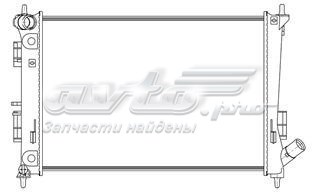 Радіатор LRC08M0 Luzar