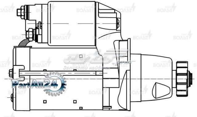 Стартер автомобільний STARTVOLT LST1902