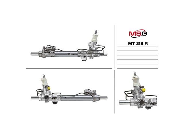 MT218R MSG Rebuilding Рейковий рульовий механізм