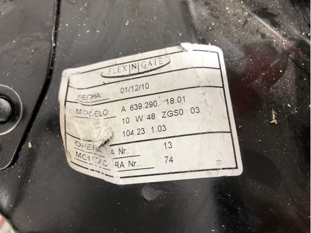A6392901801 Mercedes 