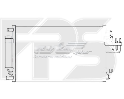 Конденсатор кондиціонера Koyorad CD820581 ціна, від 93.85 USD