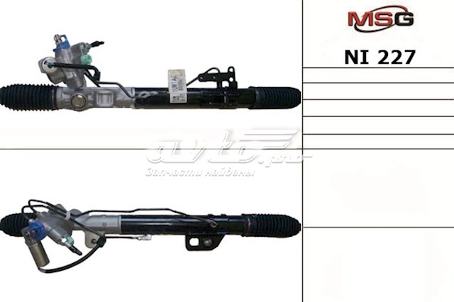 NI227 MSG Рейковий рульовий механізм