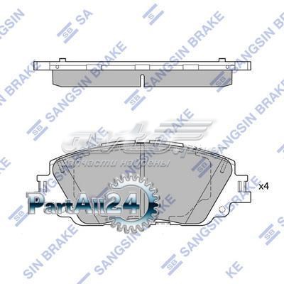 Передні тормозні колодки SP4275 Sangsin