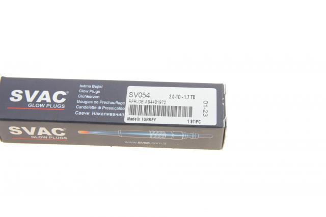 SV054 Svac Свічки розжарювання