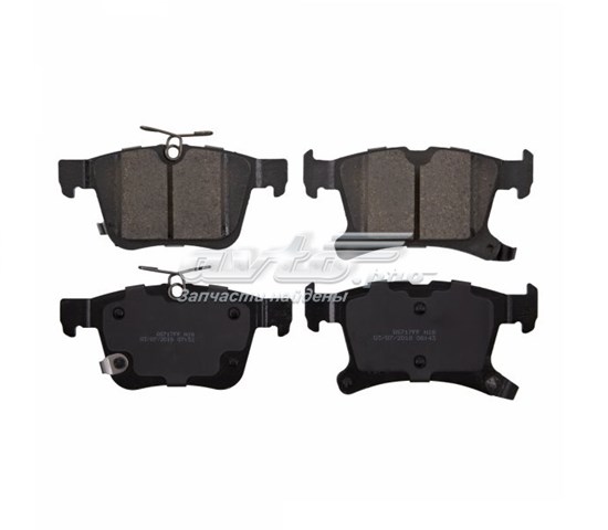 Задні дискові колодки Wagner ZD1901
