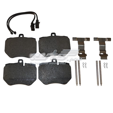 3W0698151AB Bentley Передні гальмівні колодки
