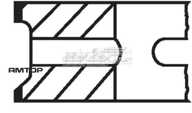 Купити 20503N0 Mahle Original Кільця поршневі компресора, на 1 циліндр, STD