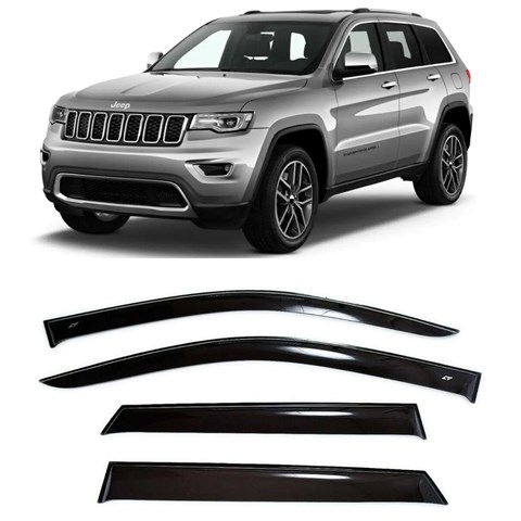  Дефлектор-обтікач (вітровики) на скло дверей, комплект 4 шт. Jeep Grand Cherokee 4