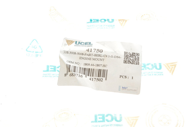 Подушка (опора) двигуна, задня (сайлентблок) 41750 Uc-el