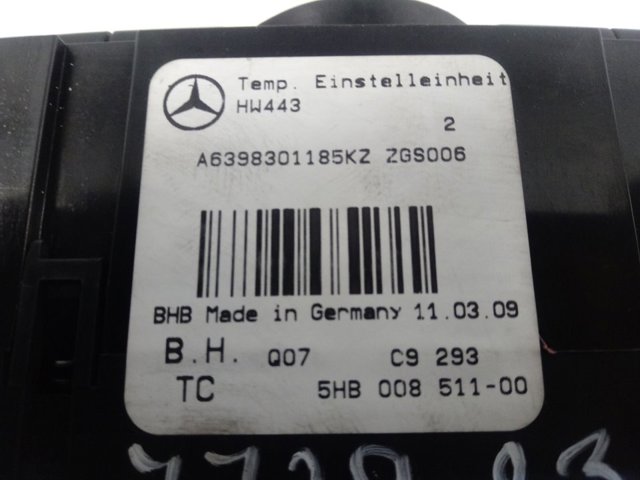  A6398301185KZ Mercedes