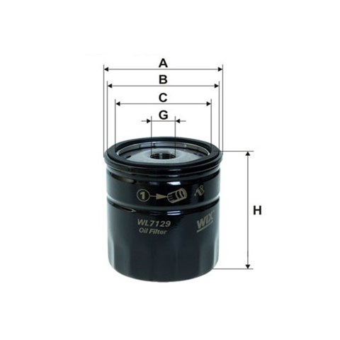 Корпус масляного фільтра WIX WL712912