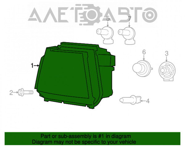 Фари Signeda ZDG1196L ціна, від 101.35 USD