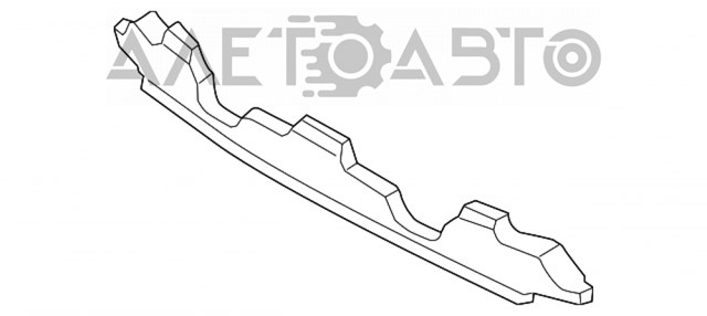 Абсорбер (наповнювач) бампера заднього Hyundai/Kia 86620A7000 ціна, від 33.98 USD