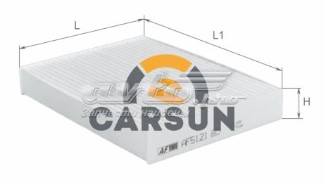 AF5121 Alpha Filter Внутрішньосалонний фільтр