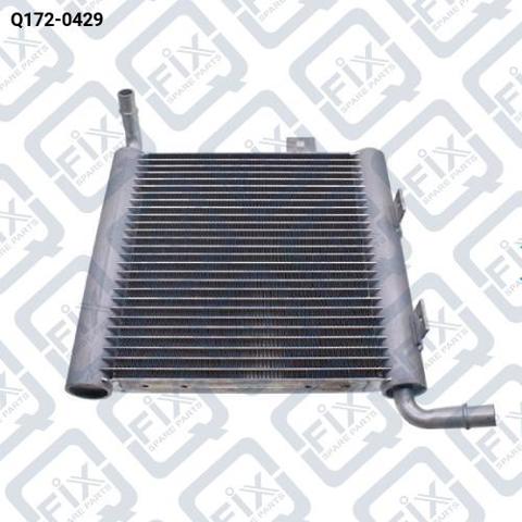 Радіатор охолодження двигуна, правий Q-fix Q1720429 ціна, від 102.27 USD