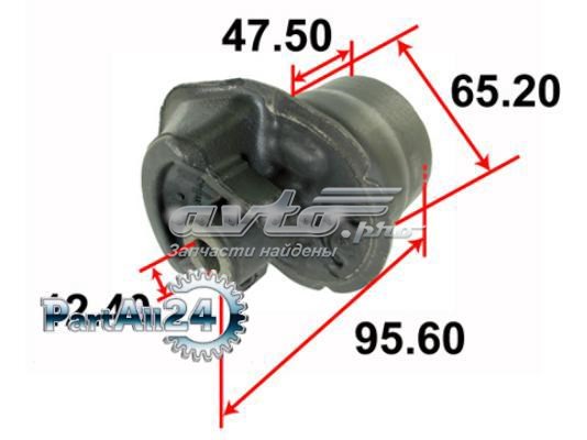 AAMTO1074 Tenacity Сайлентблок балки моста