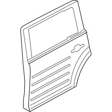 Купити 8A8Z7424631A Ford Двері задні, ліві
