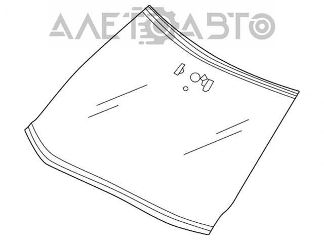 Купити 727005NA3A Nissan/Infiniti Вікно вітрове