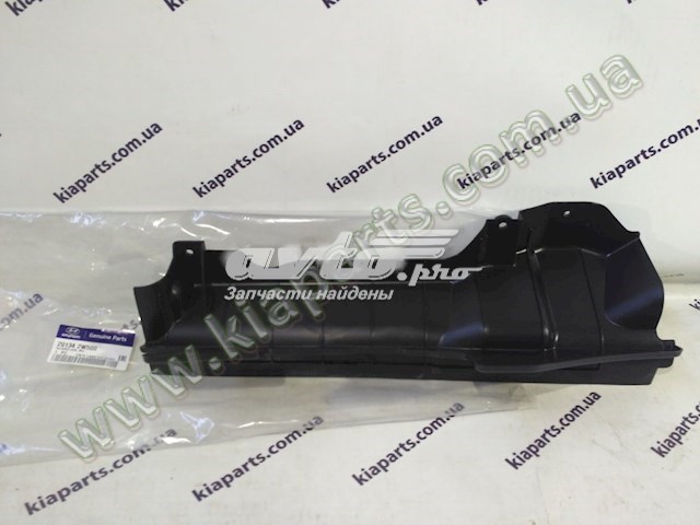 Повітропровід (дефлектор) радіатора, правий 291342W500 Hyundai/Kia